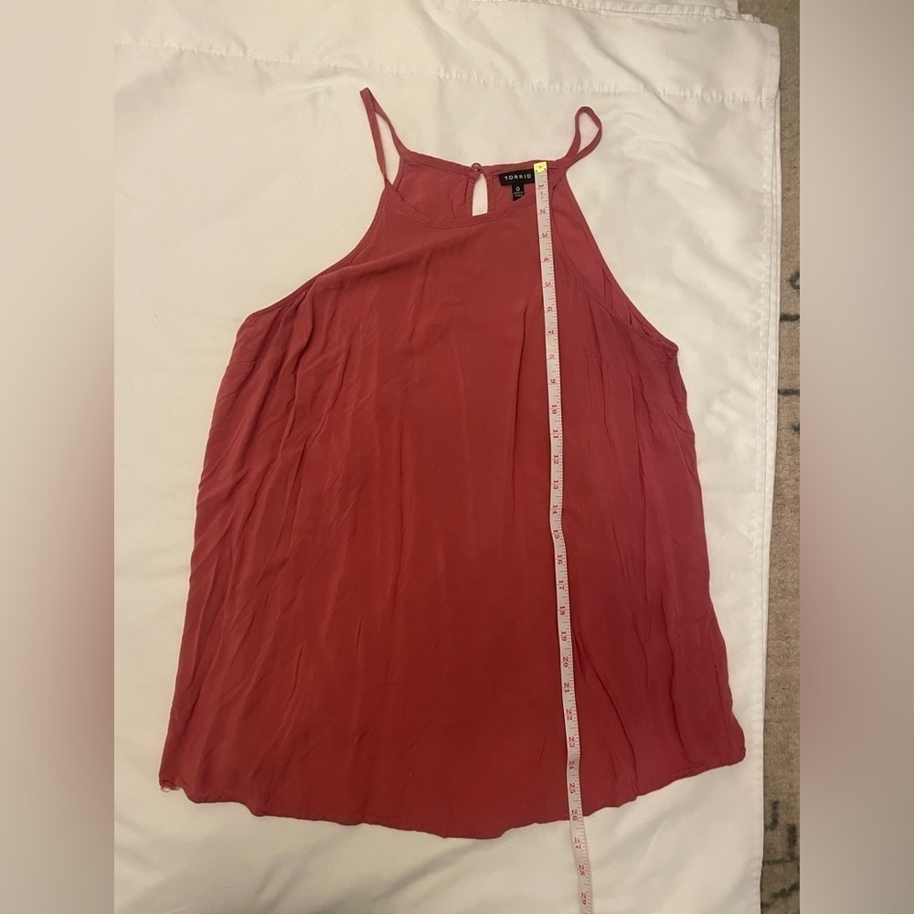 Torrid size 0 pink tank top - Picture 10 of 12